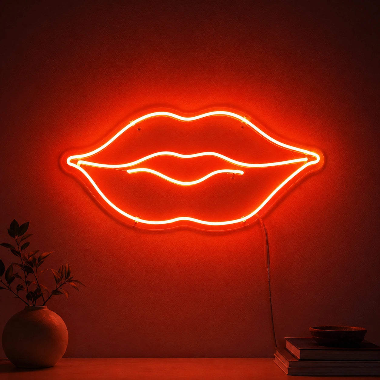 Lips Lounge Neon Sign LED Neon Sign high-converting product image