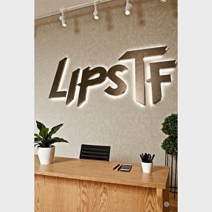 Lipstf 3D Backlit Channel Letters Led Light Sign - Shineneon