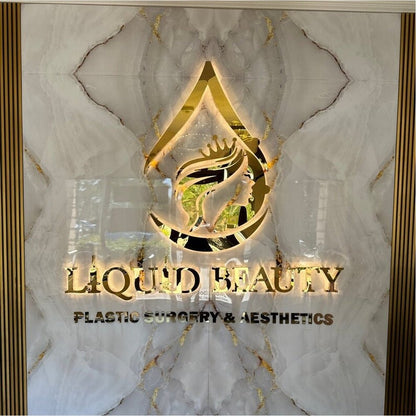 Liquid Beauty Big Logo 3D Backlit Channel Letters Led Light Sign - Shineneon