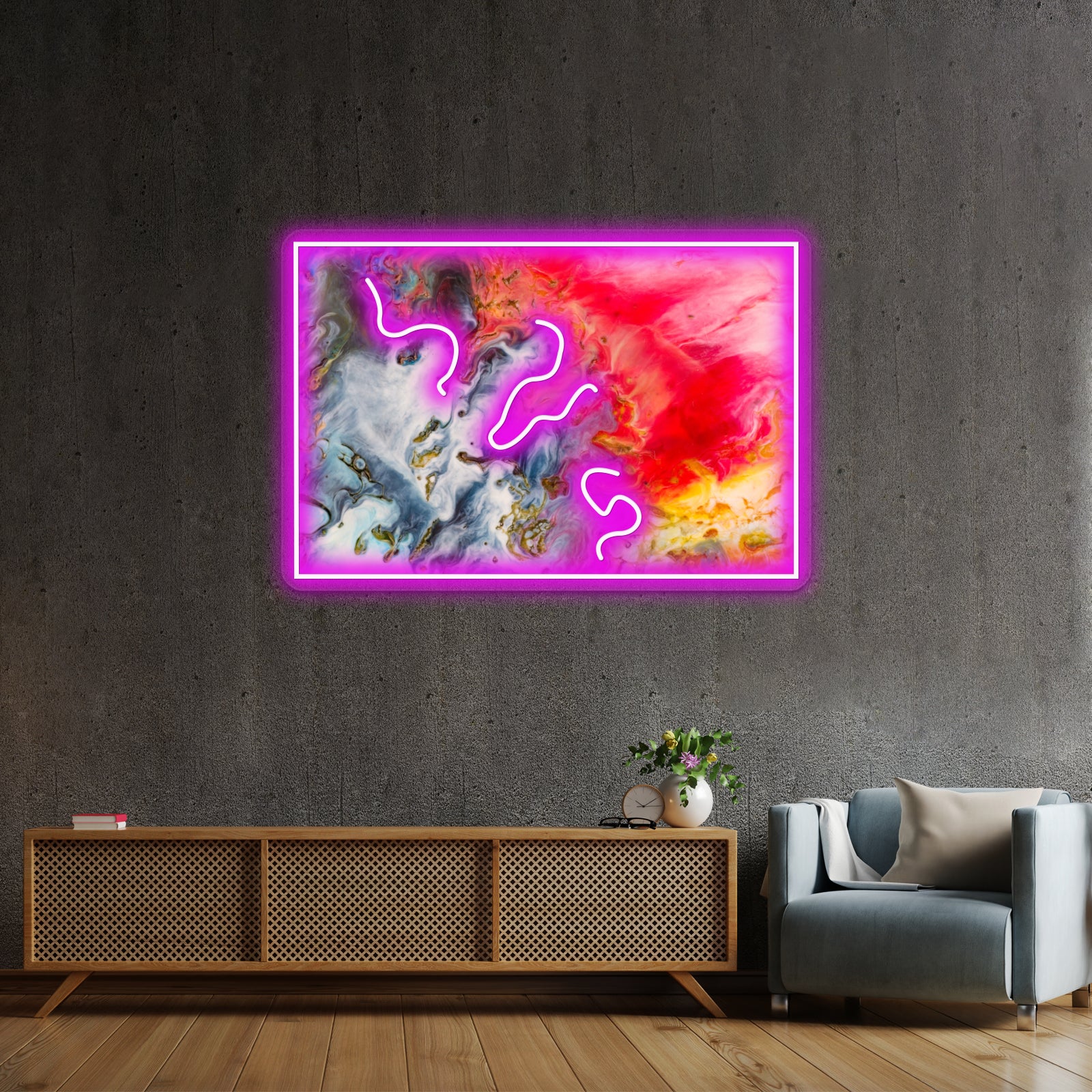 Liquid Colour Wall Artwork Neon Signs | Shineneon
