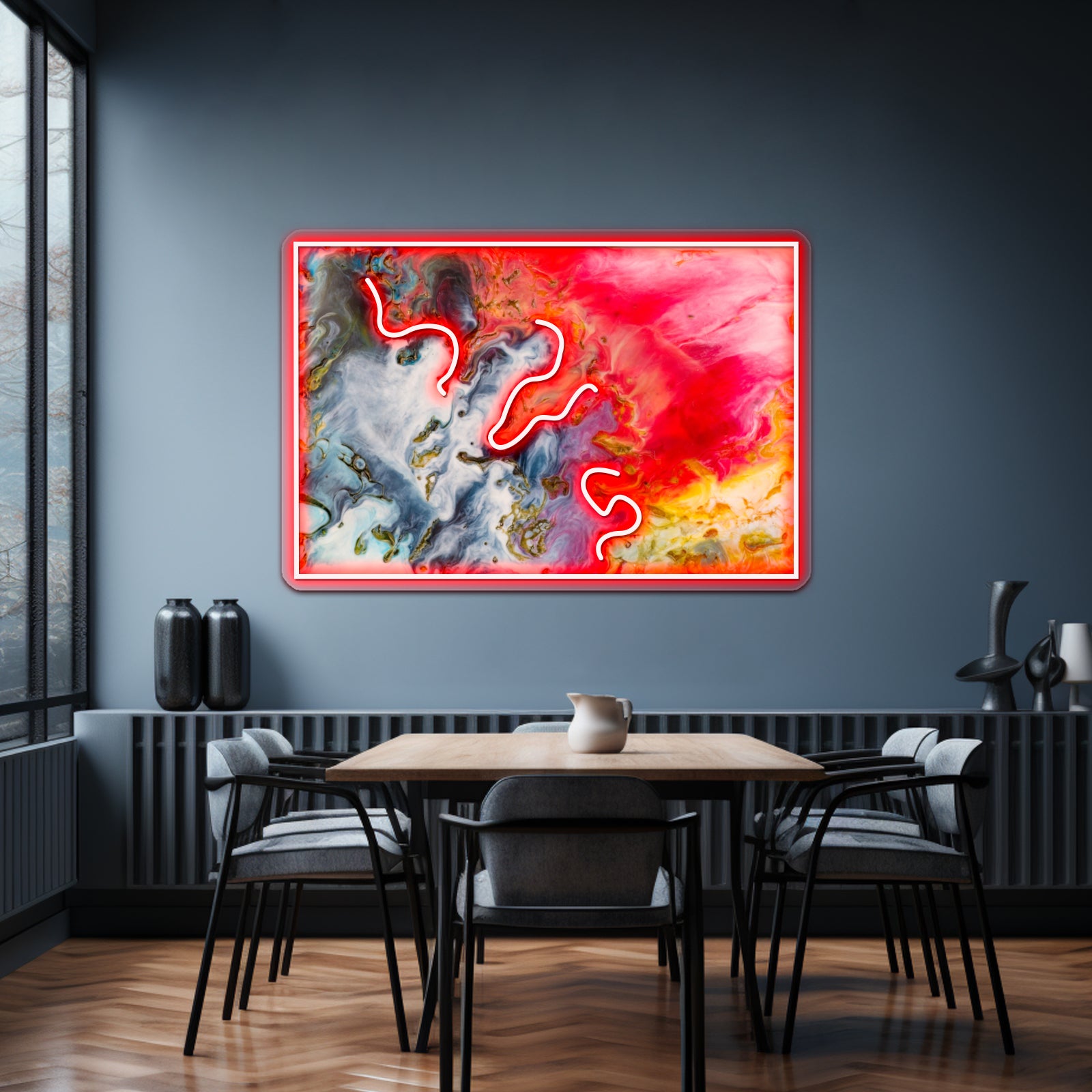 Liquid Colour Wall Artwork Neon Signs | Shineneon