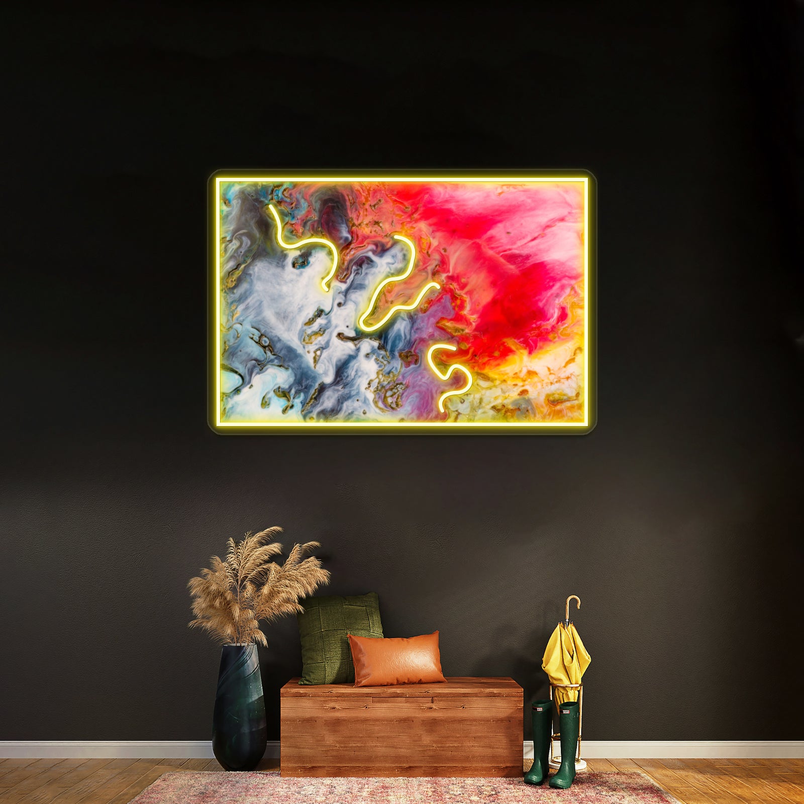 Liquid Colour Wall Artwork Neon Signs | Shineneon