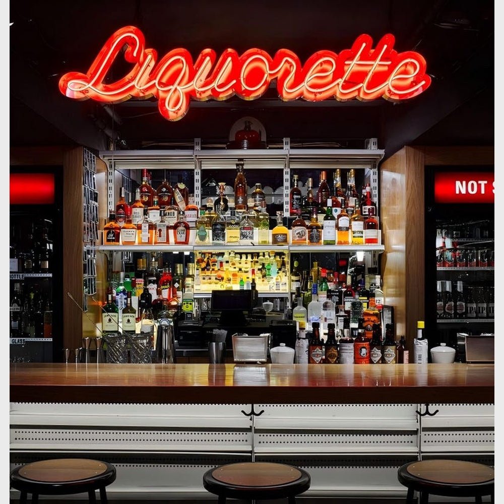 Liquorette 3D Frontlit And Backlit Channel Letter Led Light Sign - Shineneon
