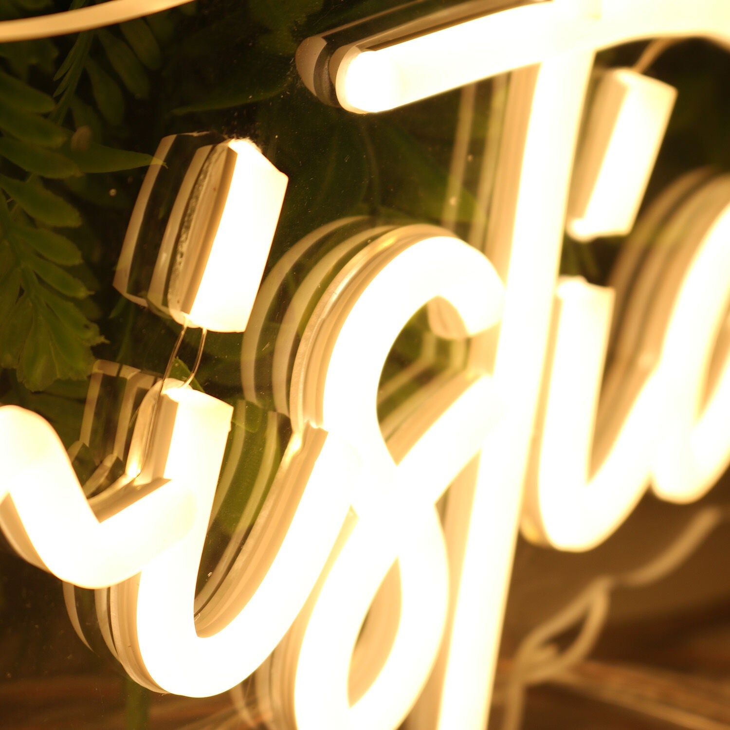 Lisa And Christian Yellow Led Neon Sign - Shineneon