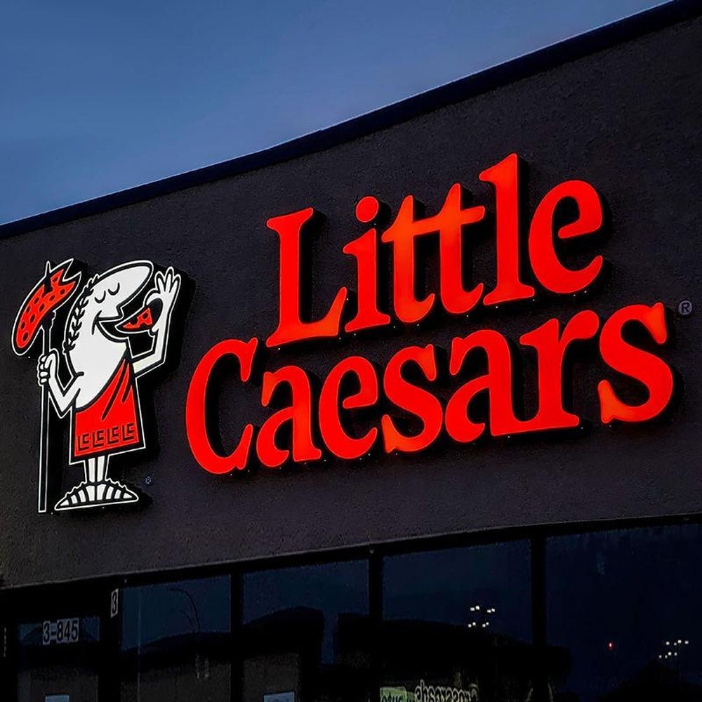 Little Caesars 3D Frontlit Letters Metal Led Sign - Shineneon