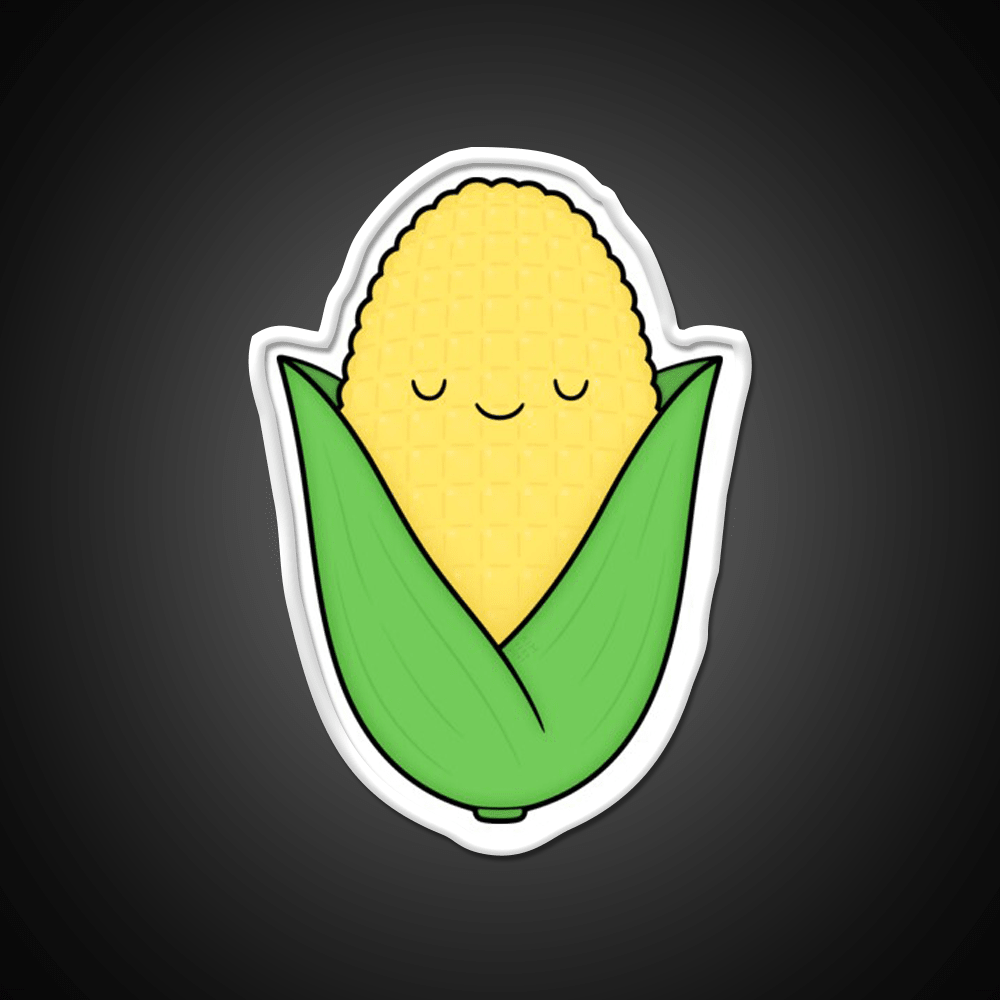 Little Corn Cob Snack Food Led Neon Sign Rgb Color - Shineneon