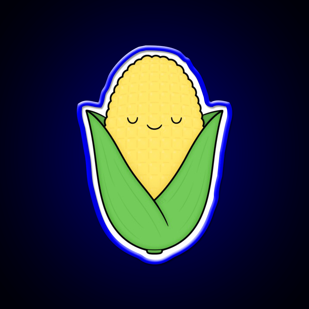 Little Corn Cob Snack Food Led Neon Sign Rgb Color - Shineneon