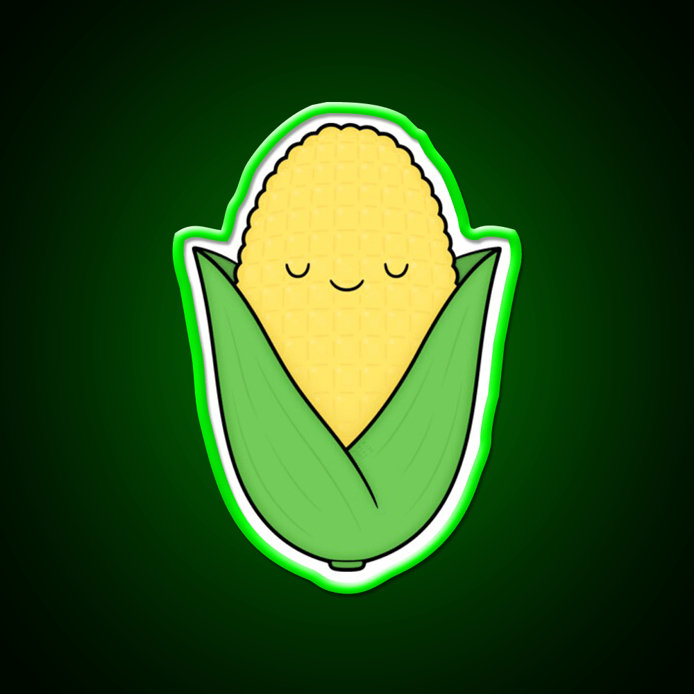 Little Corn Cob Snack Food Led Neon Sign Rgb Color - Shineneon