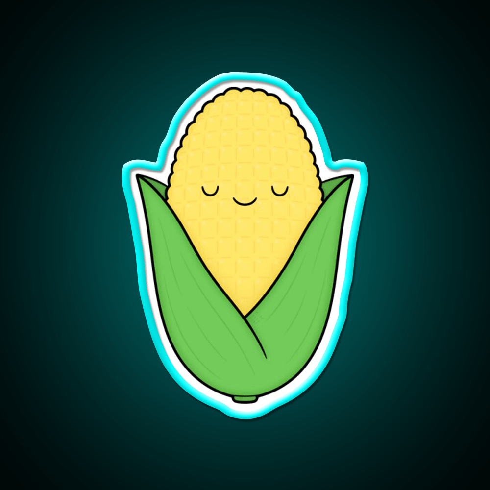 Little Corn Cob Snack Food Led Neon Sign Rgb Color - Shineneon