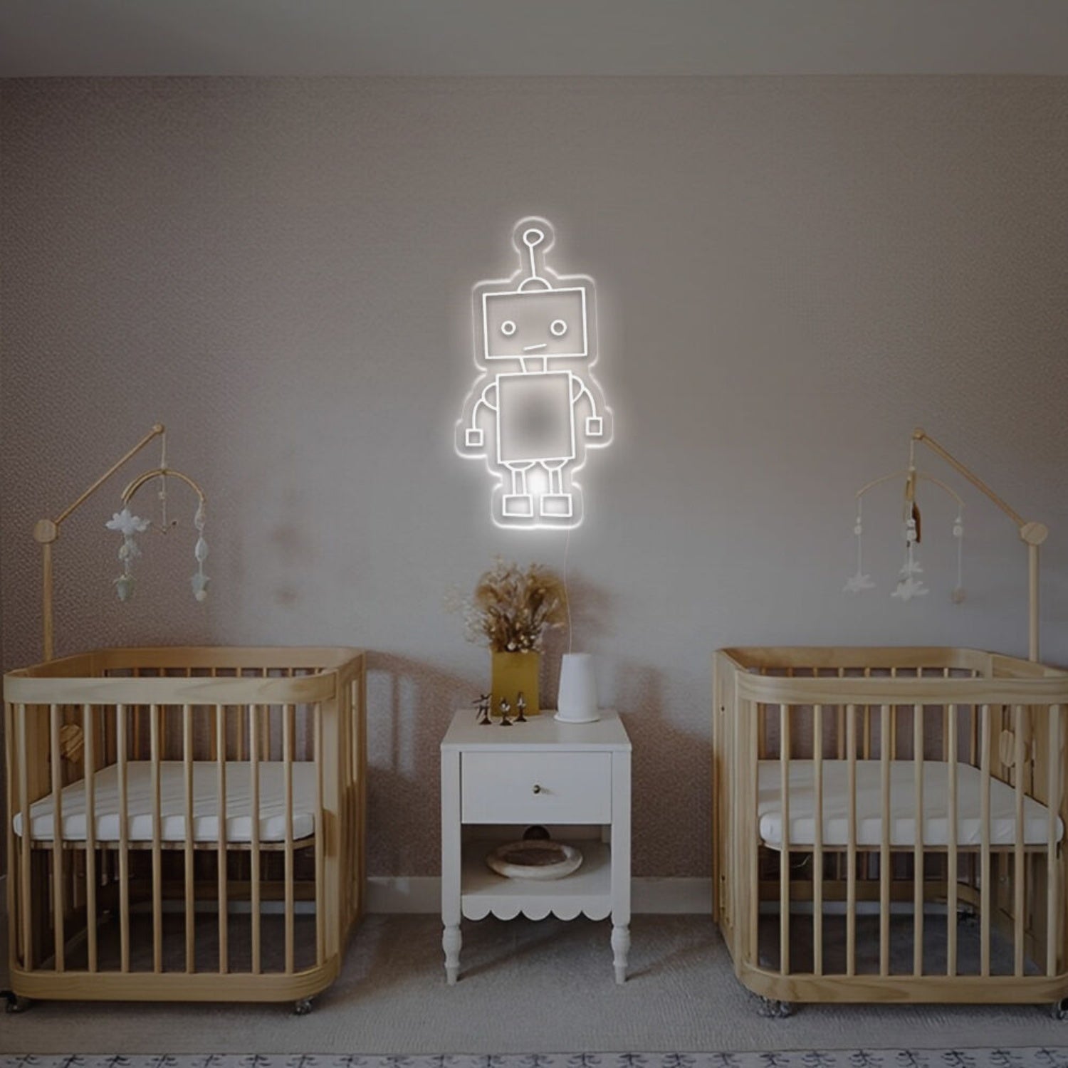 Little Cuty Robot Led Neon Sign Ideal | Shineneon