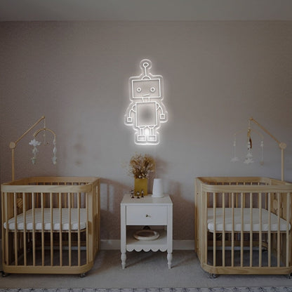 Little Cuty Robot Led Neon Sign Ideal | Shineneon