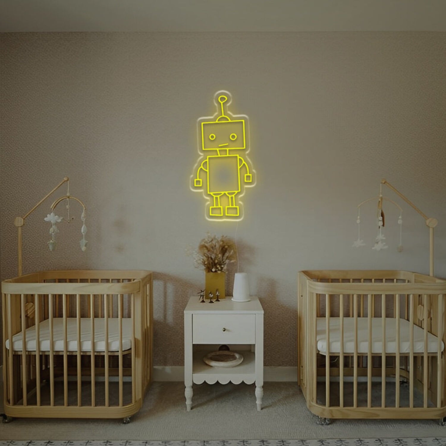 Little Cuty Robot Led Neon Sign Ideal | Shineneon