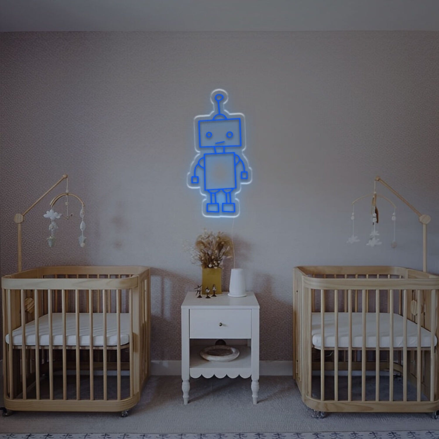 Little Cuty Robot Led Neon Sign Ideal | Shineneon