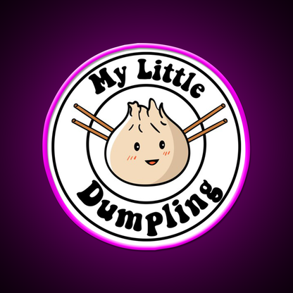 Little Dumpling Led Neon Sign Chinese Food Rgb Color