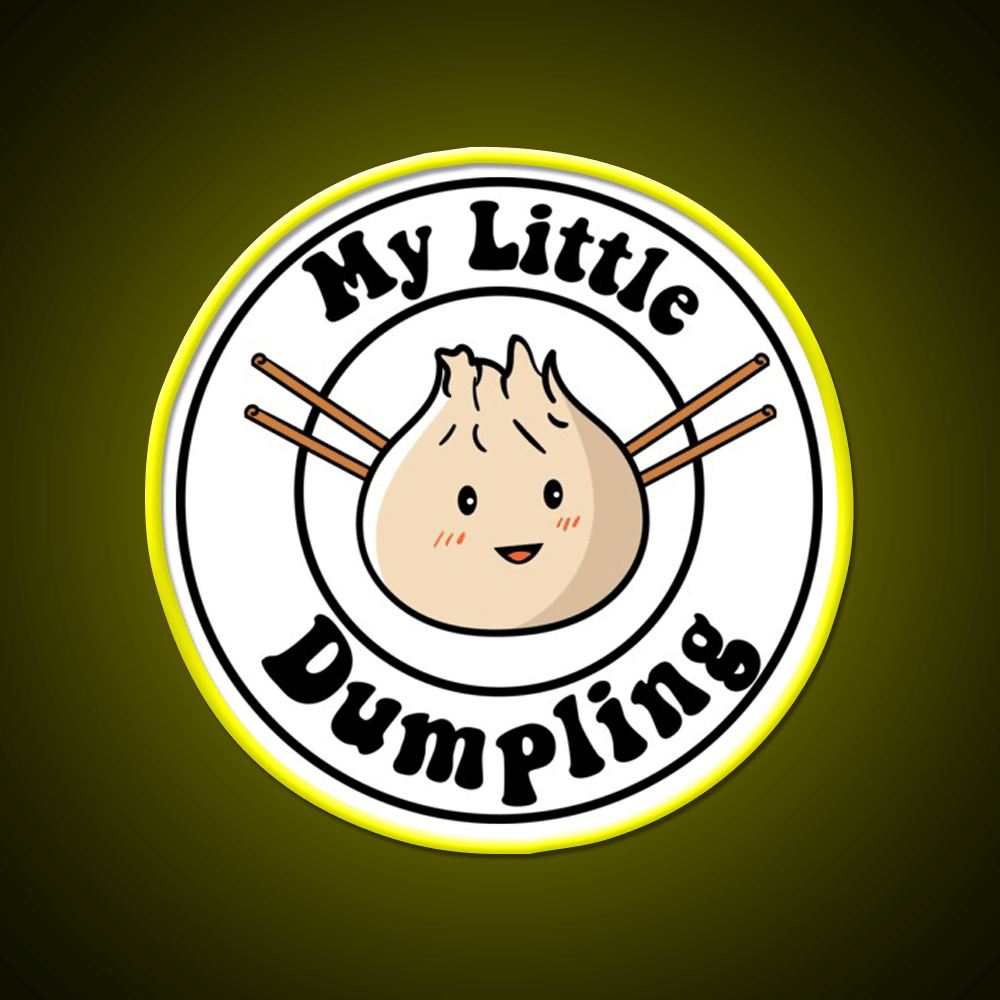 Little Dumpling Led Neon Sign Chinese Food Rgb Color - Shineneon