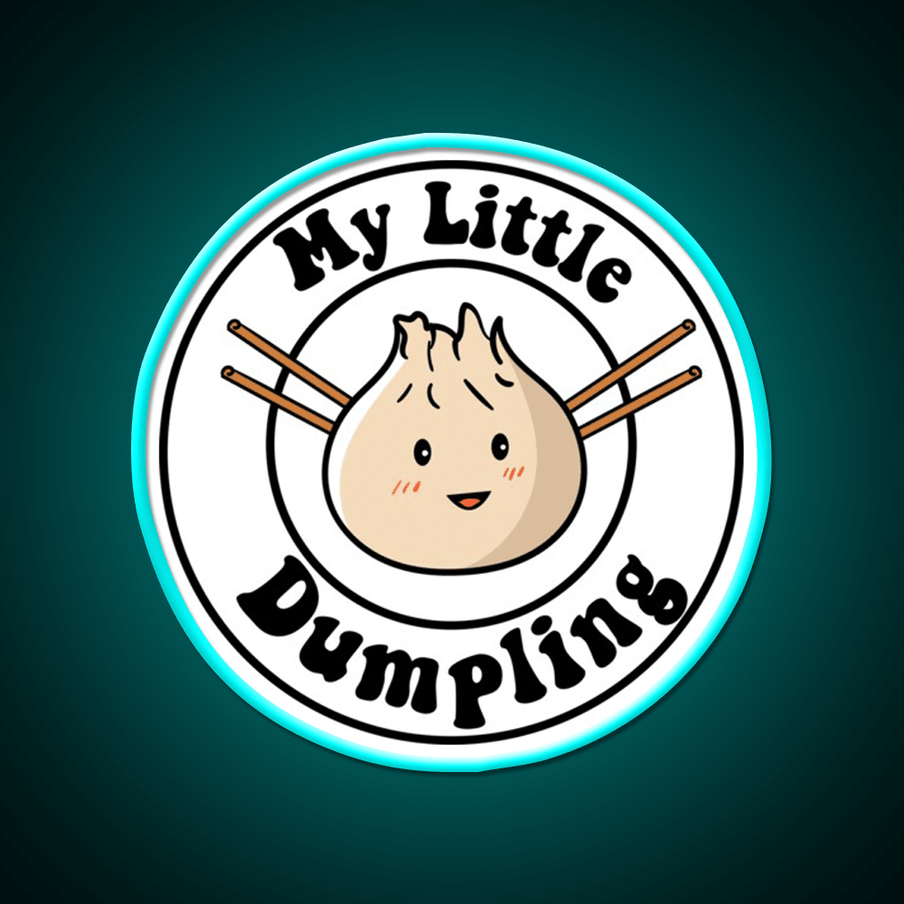 Little Dumpling Led Neon Sign Chinese Food Rgb Color - Shineneon