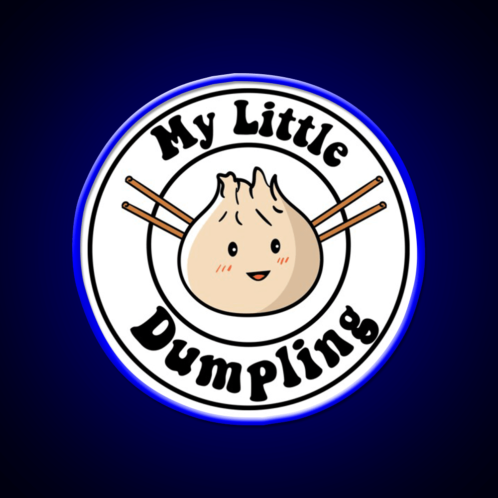 Little Dumpling Led Neon Sign Chinese Food Rgb Color - Shineneon