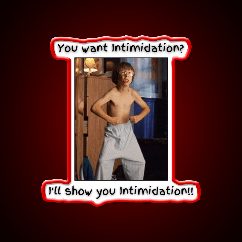 Little Giants Intimidation Welcome Led Neon Sign Open Sign Rgb Color - Shineneon