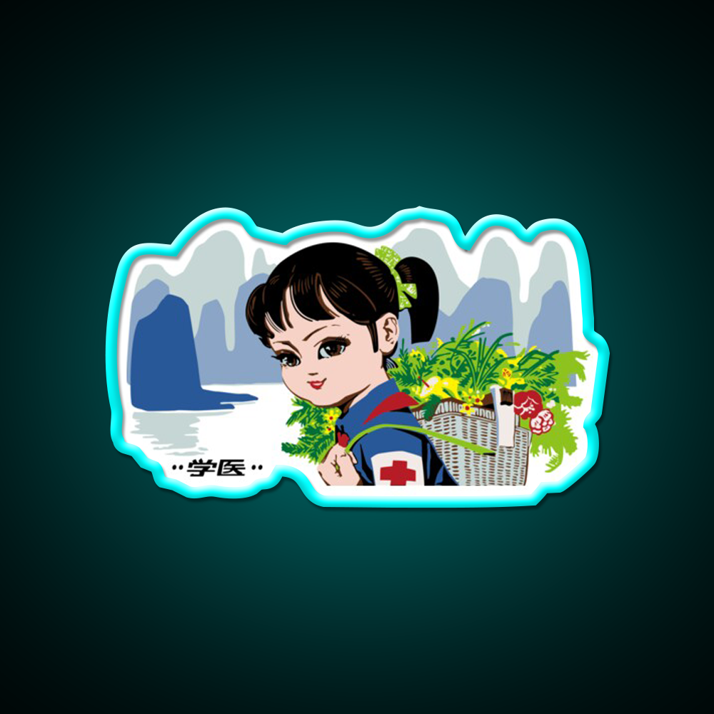 Little Helper Led Neon Sign Chinese Food Rgb Color