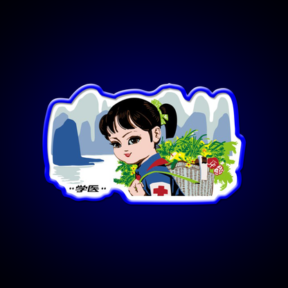 Little Helper Led Neon Sign Chinese Food Rgb Color