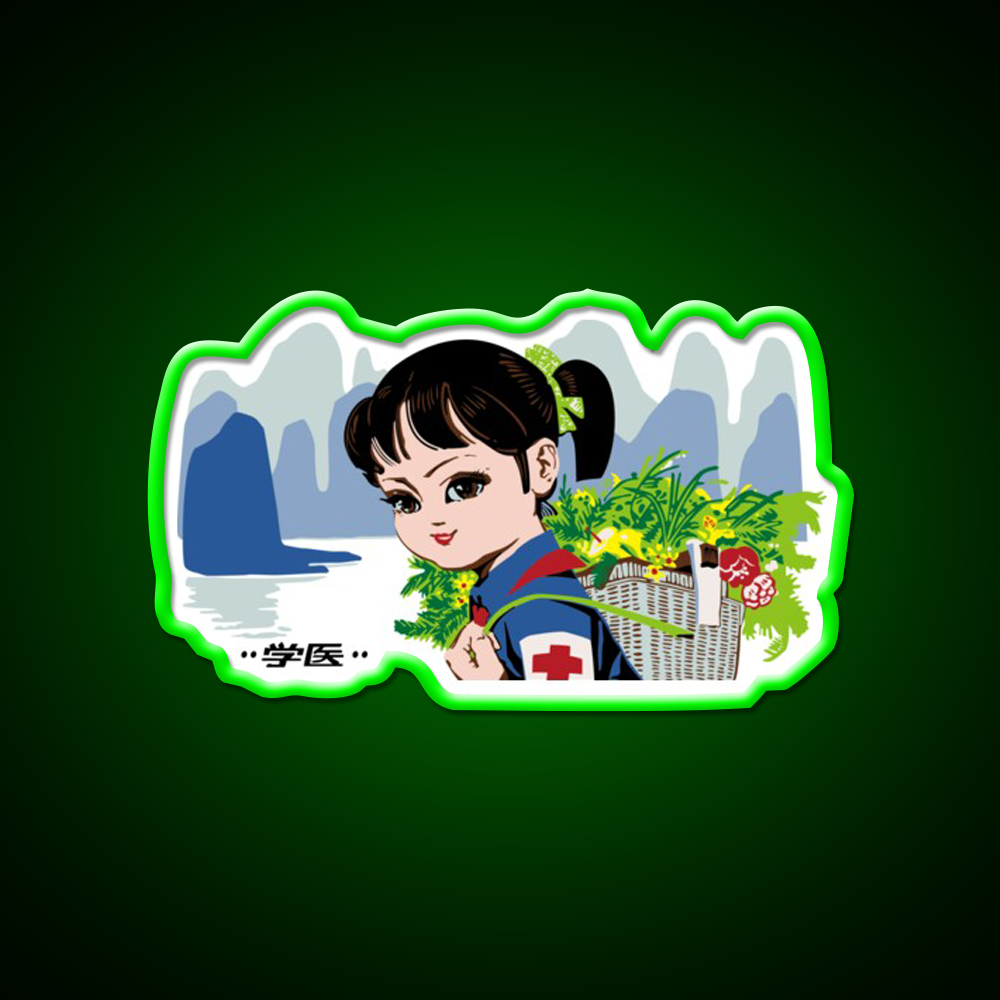 Little Helper Led Neon Sign Chinese Food Rgb Color