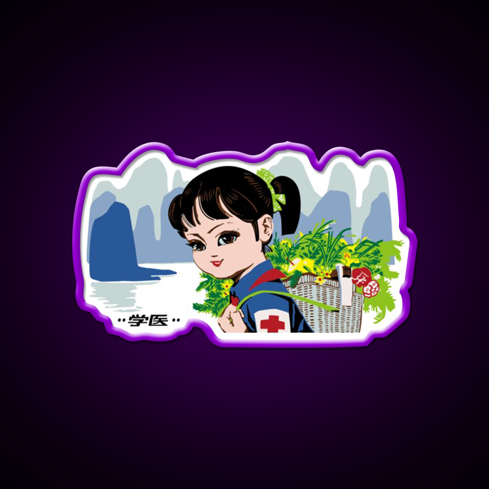 Little Helper Led Neon Sign Chinese Food Rgb Color