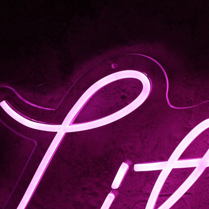 Little Lady Pink Led Neon Sign - Shineneon