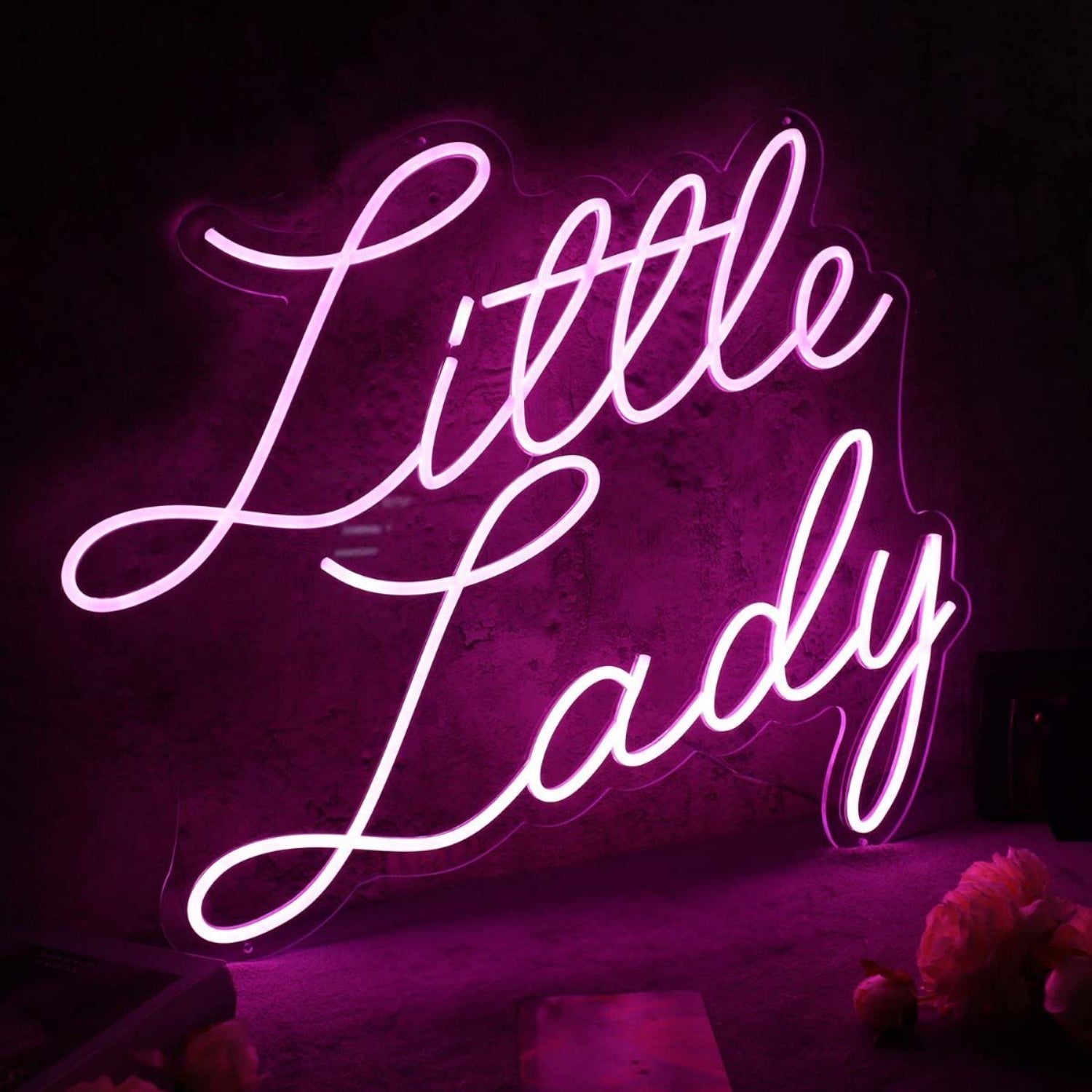 Little Lady Pink Led Neon Sign - Shineneon