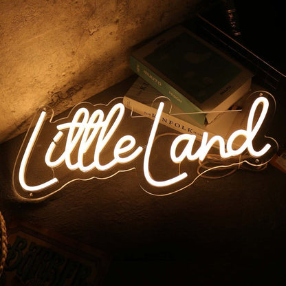 Little Land Yellow Led Neon Sign - Shineneon