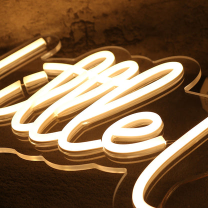 Little Land Yellow Led Neon Sign - Shineneon