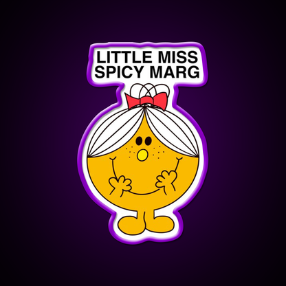 Little Miss Spicy Marg Cocktail Bar Decor Led Neon Sign Rgb Color - LED neon sign view 9