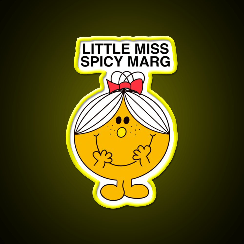 Little Miss Spicy Marg Cocktail Bar Decor Led Neon Sign Rgb Color - Shineneon