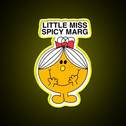 Little Miss Spicy Marg Cocktail Bar Decor Led Neon Sign Rgb Color - LED neon sign view 7