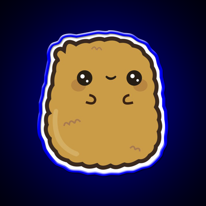 Little Nugget Fast Food Led Neon Sign For Burger Place Rgb Color