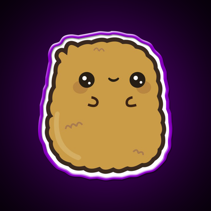 Little Nugget Fast Food Led Neon Sign For Burger Place Rgb Color