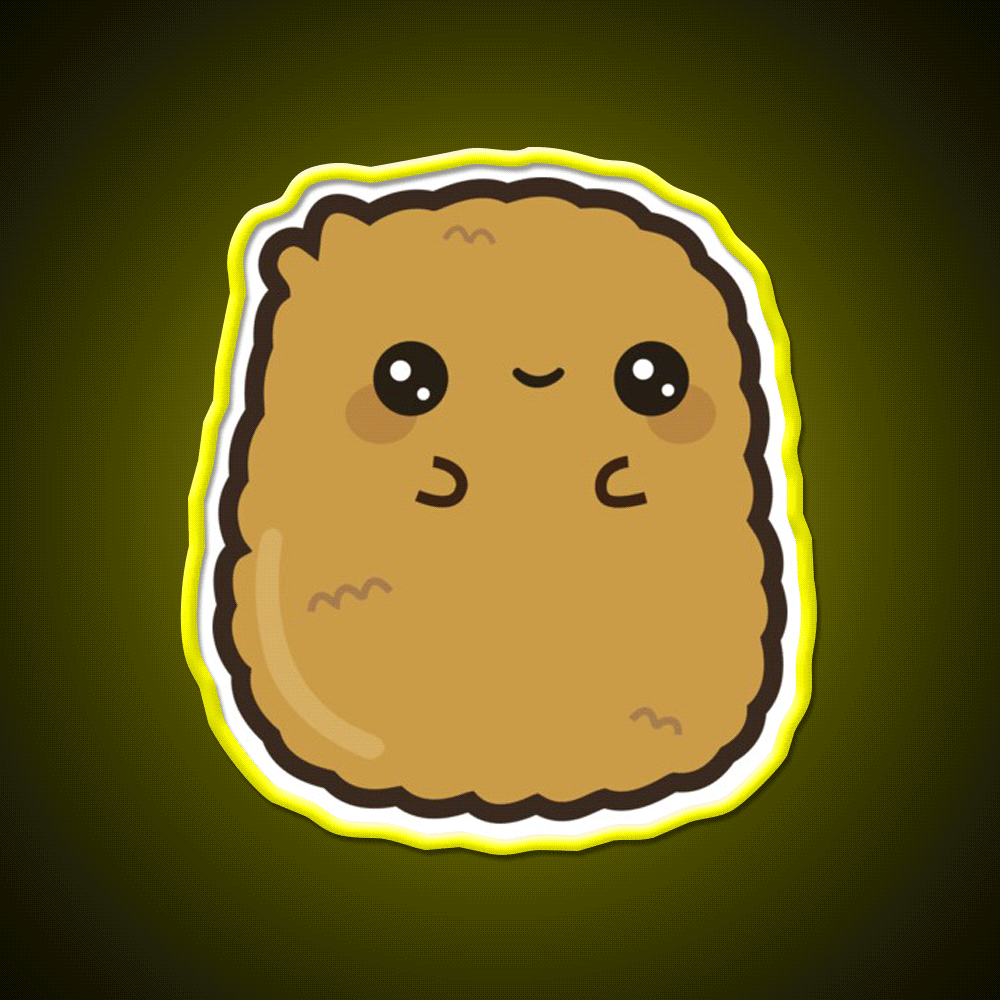 Little Nugget Fast Food Led Neon Sign For Burger Place Rgb Color