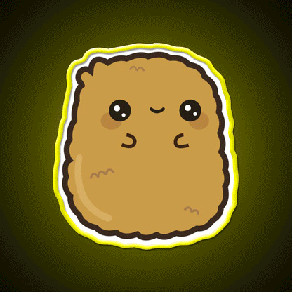 Little Nugget Fast Food Led Neon Sign For Burger Place Rgb Color