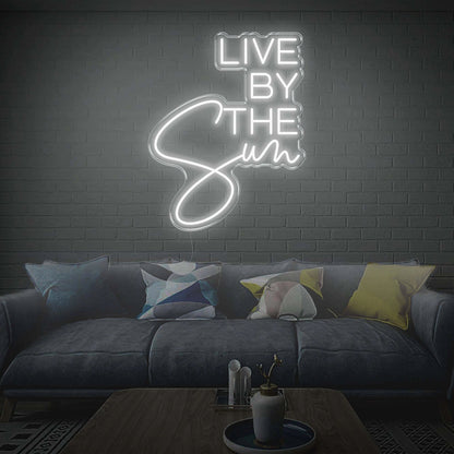 Live By The Sun Led Neon Sign | Shineneon