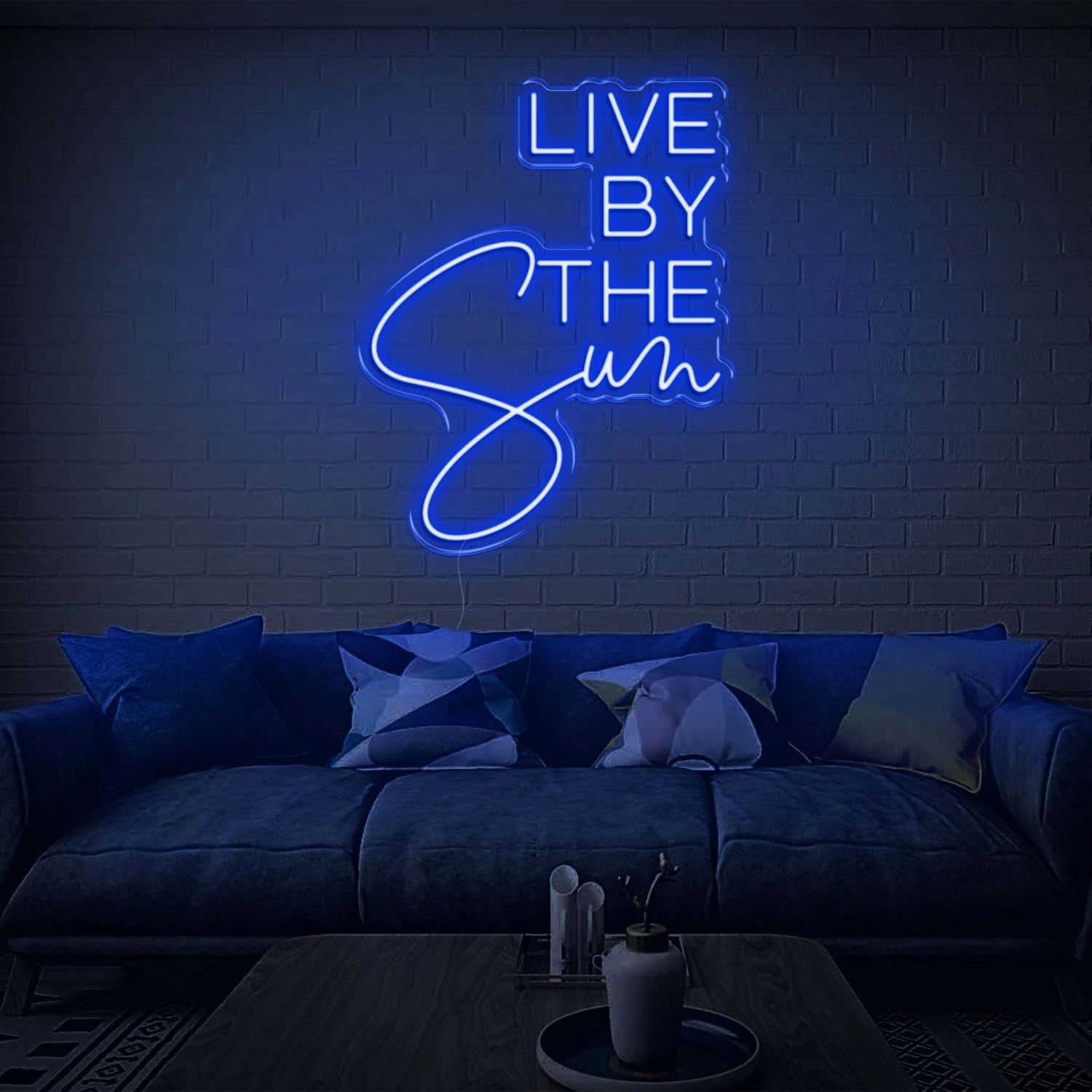 Live By The Sun Led Neon Sign | Shineneon