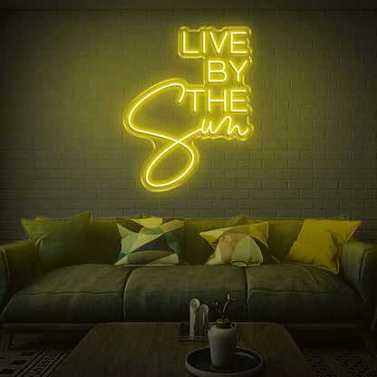 Live By The Sun Led Neon Sign | Shineneon