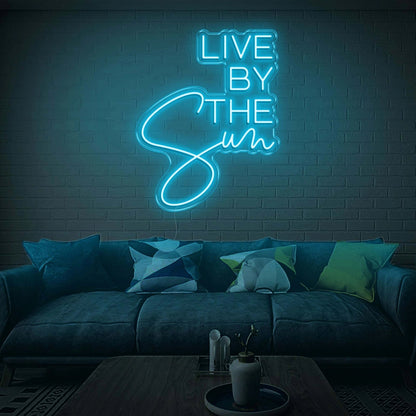 Live By The Sun Led Neon Sign | Shineneon