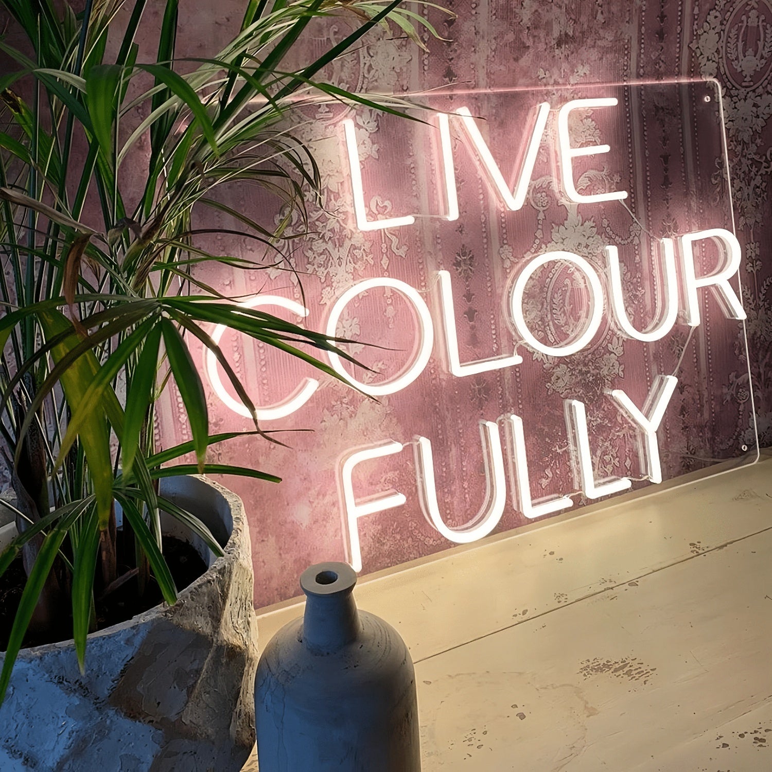 Live Color Fully Neon Sign Add Vibrancy To Your Space | Shineneon