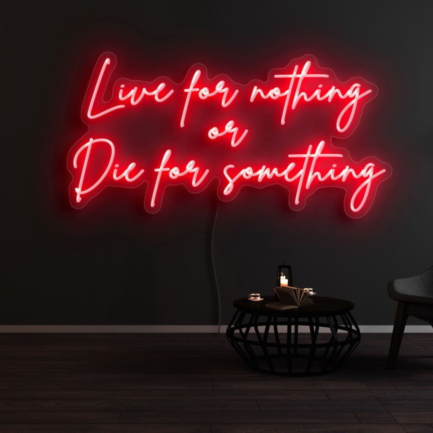 Live Fnothing Die Fsomething Led Neon Sign - Shineneon
