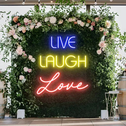 Live Laugh Love Led Neon Sign | Shineneon