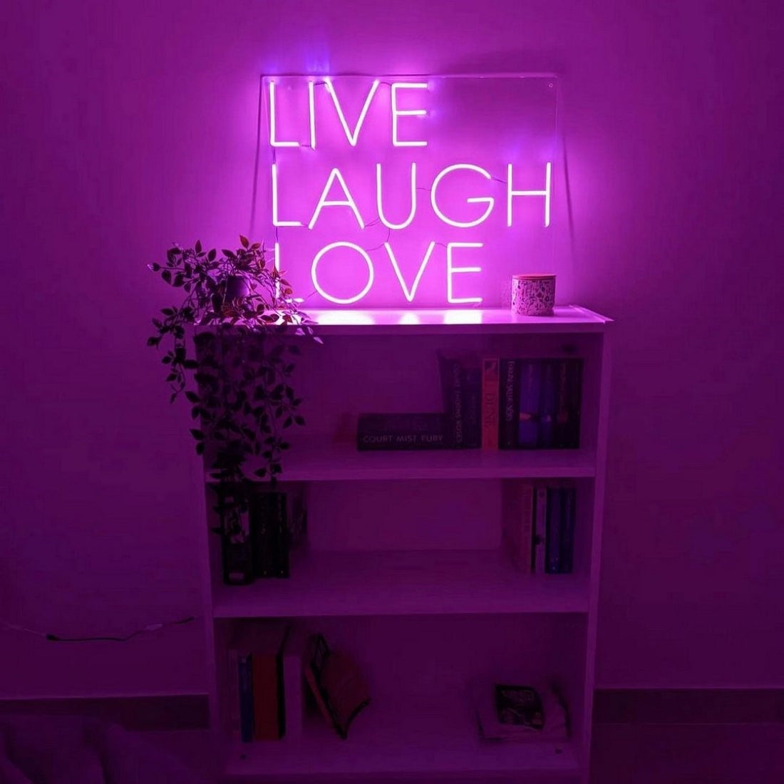 Live Laugh Love Led Sign Business Neon Sign Wall Decor