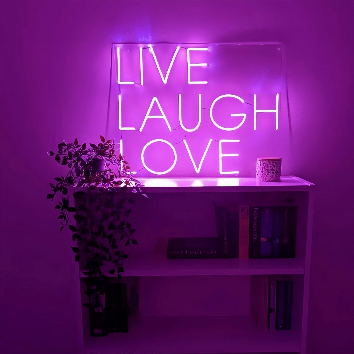 Live Laugh Love Neon Sign Illuminate Your Joyful Moments | Shineneon