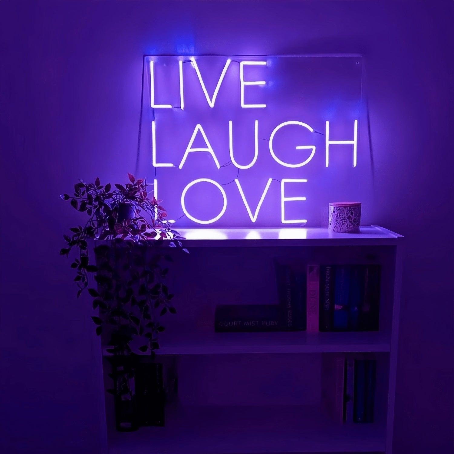 Live Laugh Love Neon Sign Illuminate Your Joyful Moments | Shineneon