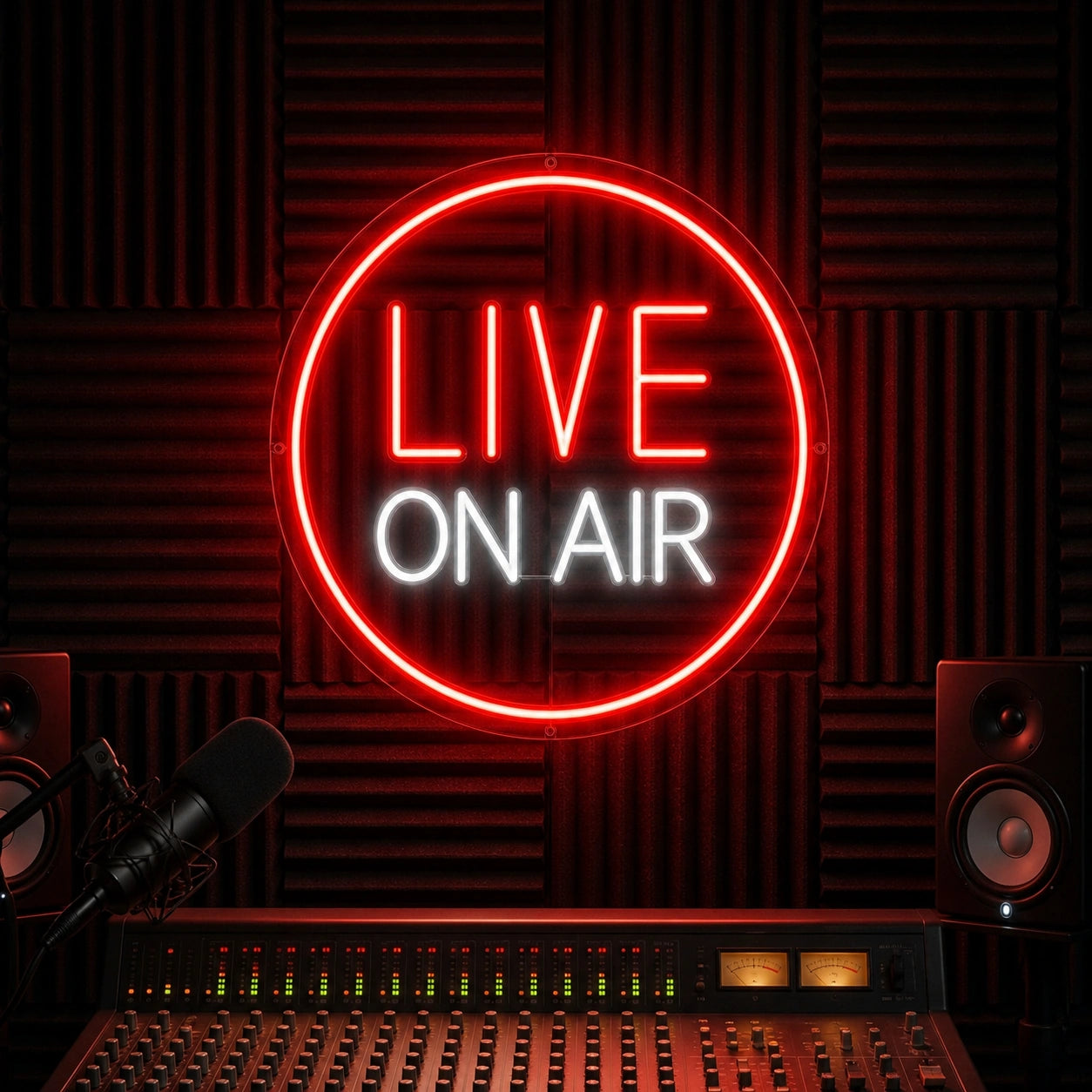 Live LED Neon Sign Home Garage Wall Decoration high-converting product image