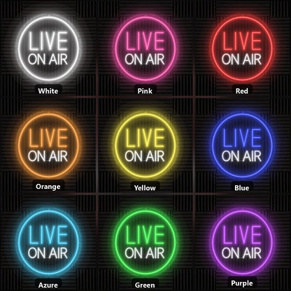 Live LED Neon Sign Home Garage Wall Decoration color grid