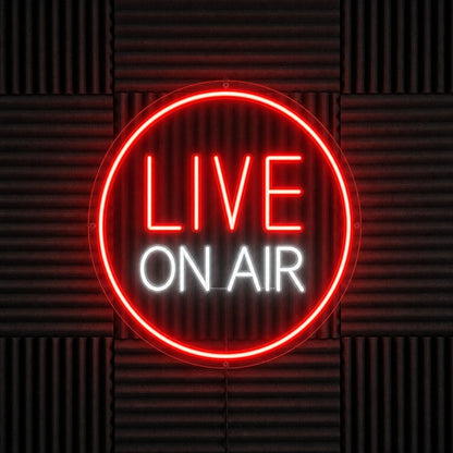 Live LED Neon Sign Home Garage Wall Decoration main product image
